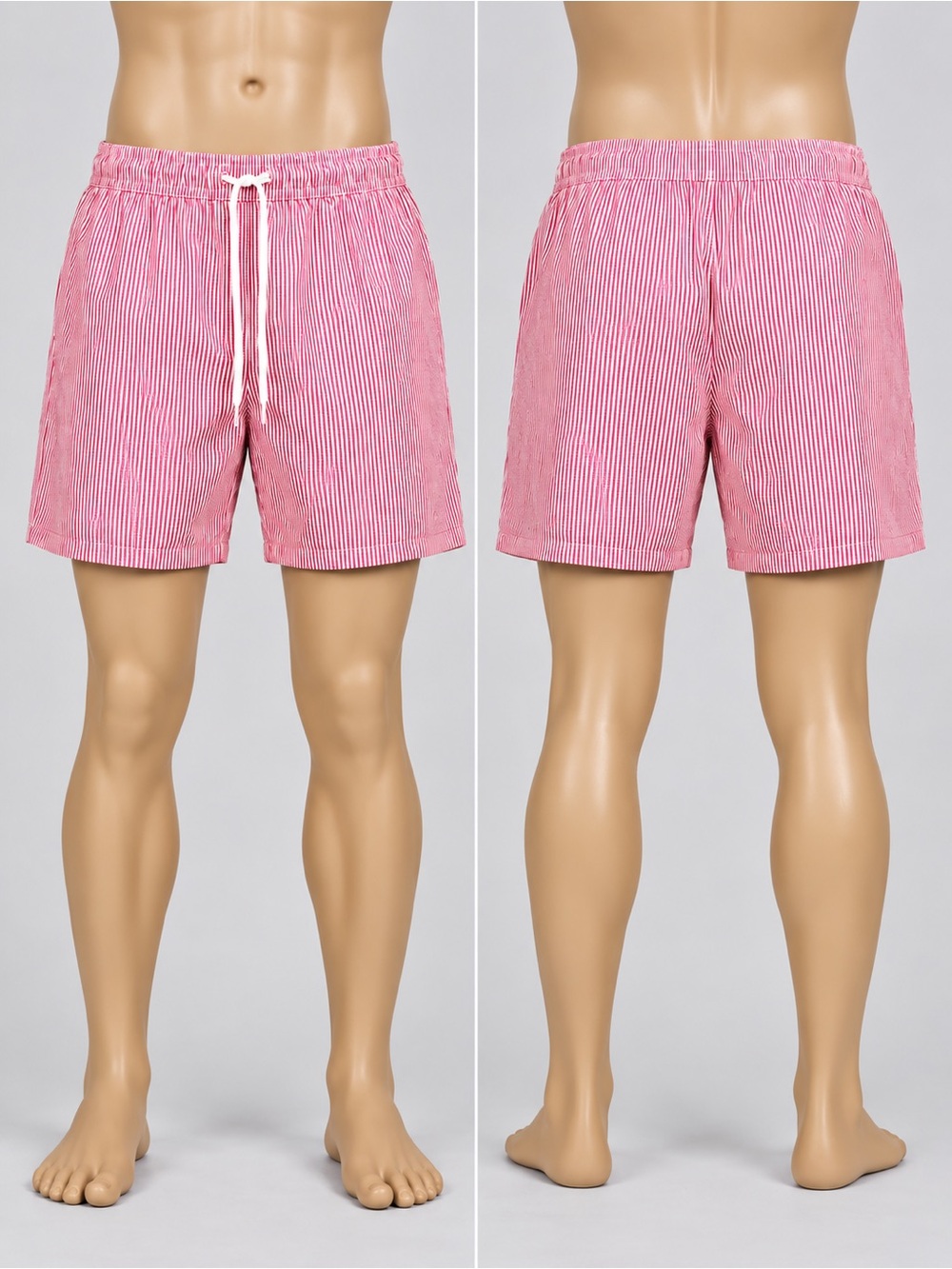 Target 🎯 Goodfellow & Co red and White Striped Swim Trunks